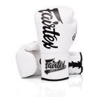 Luvas de Kickboxing Fairtex Glory Edição Limitada BGLG1 - Branca