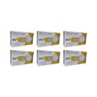 Luvas de Latex Volk com 100un Grande Com amido - Kit C/6un