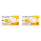 Luvas de Latex Volk Com 100un Pequena com Amido - Kit C/2un