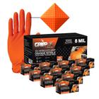 Luvas de nitrilo GRIPXX Herkules Grip Heavy Duty 8Mil Orange