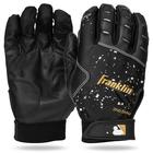 Luvas de rebatidas Franklin Sports 2nd Skinz Drip Black + Gold