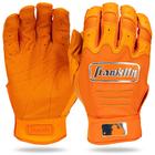 Luvas de rebatidas Franklin Sports CFX Pro MLB Orange Chrome