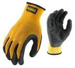 Luvas DEWALT DPG70L-3PK, pinça revestida, tamanho grande, pacote com 3