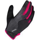 Luvas Flames DaMatta Gel Ciclismo Dedo Longo Rosa/Preto