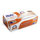 Luvas Medix Látex Branco com Pó Alta Sensibilidade 100 Unid
