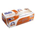 Luvas proced látex c pó bioabsorvível medix 100un