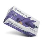 Luvas proced latéx c pó unigloves purple 100un