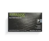Luvas Supermax - Nitrilo Black P M e G