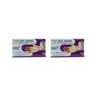 Luvas Vinil Volk Com 100Un Grande Sem Amido - Kit C/2Un