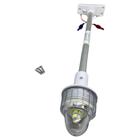 Luz Circular Lente Branca C/Haste 40Cm Retratil Led Base