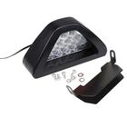 Luz de Freio Traseira com 12 LEDs - Sinal Triangular Universal para Carro