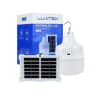 Luz De Led Lâmpada Carregamento Solar Camping E Pesca Forte - LUATEK