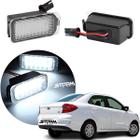 Luz De Placa Ford Ka + Sedan Kit Par 2 Lâmpadas Led Lanterna