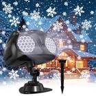 Luz de projetor LED ANTEQI Christmas Snowflake IP65 Outdoor