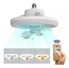 Luz De Ventilador De Teto Oscilante De 360 Com Controle NF