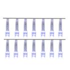 Luz Decorativa 100 Leds Fixa Branco Frio 127V 9M