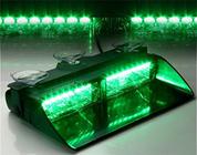 Luz Emergência LED XTAUTO 16 LEDs Intenso Pára-brisas Carro Caminhão Verde