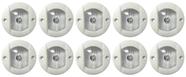 Luz Espelho De Popa Lancha Branco Em Led 12v Kit 10 Un
