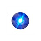 Luz Led Azul De Cortesia Inox Cromada Para Lancha Motorhome