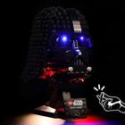 Luz LED para Lego 75304 Star Wars Darth Vader Capacete Building Blocks Modelo led Kit de Iluminação Luzes de Decoração (Apenas Luzes, Sem Modelos Lego) Versão de Controle de Voz