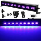 Luz Negra Ultravioleta Neon UV Barra 9 LED Iluminação Para Festa Balada Especial LKUV9