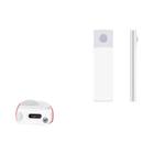 Luz Noturna LED Ultrafina com Sensor de Movimento - Sem Fio e Recarregável via USB