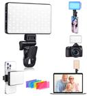 Luz Selfie Auriani 120 LED para iPhone com 6 filtros de cor