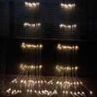 Luzes de cortina em cascata Luz de festa de casamento 3x3m 320LED