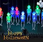 Luzes de decoração de Halloween Série 3m 20 LED Skeleton