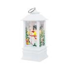 Luzes de Natal Vintage em LED - Velas, Renas, Castelo e Boneco de Neve