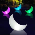 Luzes de piscina flutuantes Goallim Crescent Moon movidas a energia solar