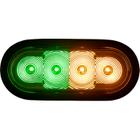 Luzes Estroboscópicas Ovais LED SL62AG para Caminhões