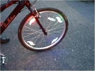 Luzes Noturna Para Roda Bicicleta Brilho, Flash, Pisca kit 3 peças