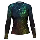 Lycra Surf Flor de Iris Feminina Atlética Esportes