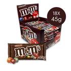 M&Ms Chocolate Ao Leite Mars Kit 18 Unidades De 45G