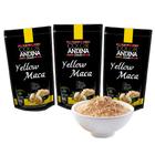 Maca amarela original em pó color andina foods kit 3 unidades