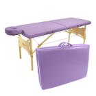 Maca Mesa de Massagem Antares Spa Largura 80cm Portátil Com Altura Regulável