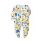 Macacão bebê algodão Pijama, recém-nascido moda infantil Homewear, roupas infantis, verão