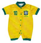 MACACÃO BEBÊ TORCIDA BABY BRASIL - Baby Brasil Estilo I - 005S