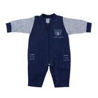 Macacão Infantil Masculino Sonho Mágico Longo Jeans Azul - 131894