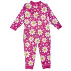 Macacão Infantil Soft 1 a 4 Estampado Inverno Proteção Lindo Menina Pijama Quentinho Confortável Premium Colorido
