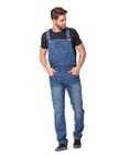 Macacão Jeans Masculino Bolso Frontal P ao GG - Razon - 0002