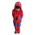 Macacão Kigurumi Infantil Spiderman de 7 a 8 anos