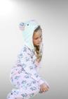 Macacão Pijama Fleece Kigurumi Cia da Malha Feminino Infantil Lhama