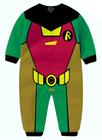 Macacão Pijama Robin infantil Batman Herois Titans Moletom