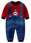 Macacão Pijama Super Mario Bros infantil tip top