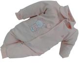 Macacão Plush Luxo Longo Bebê Menina Letut Paraiso Rf 12742