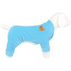 Macacão Soft Urso azul para cães - Bonito Pra Cachorro