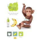 Macaco Little Caco Boneco De Vinil Macio Chimpanzé Bebê -ENVIO IMEDIATO!!!