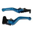 Macaneta aluminum sport coregulagem azul - titan125/fan150-160/titan150-160 /cb250 twister - Dannixx